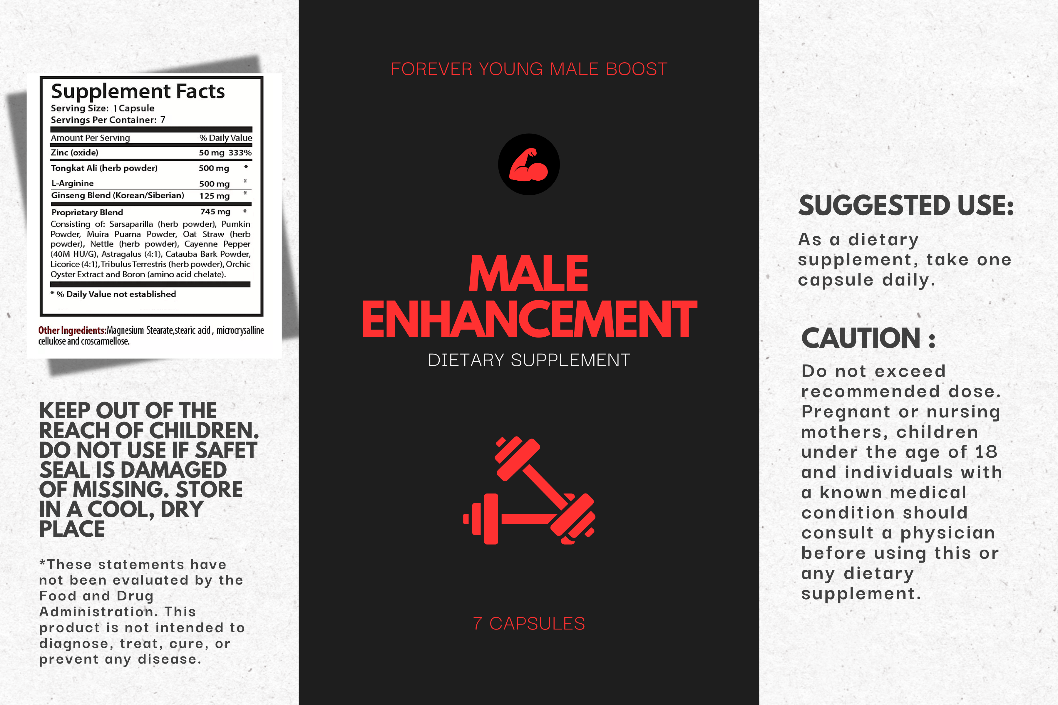 Supplement Facts Label